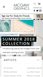 Mobile Screenshot of mcgawgraphics.com